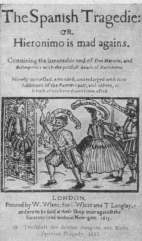 «Испанская трагедия» (Лондон, 1615). Титульный лист