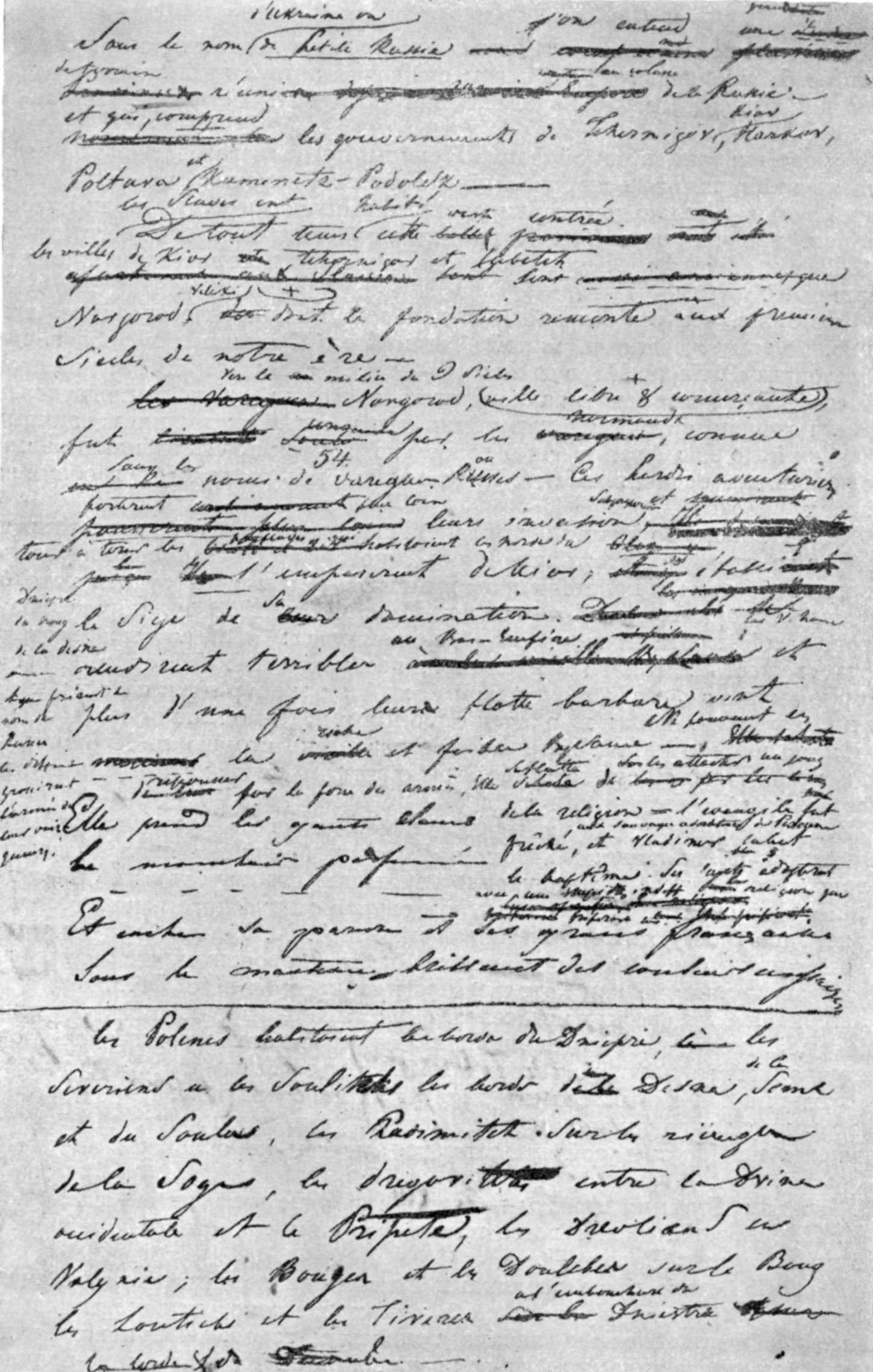       SOUS LE NOM D’UKRAINE OU DE PETITE-RUSSIE L’ON ENTEND... 1831 .