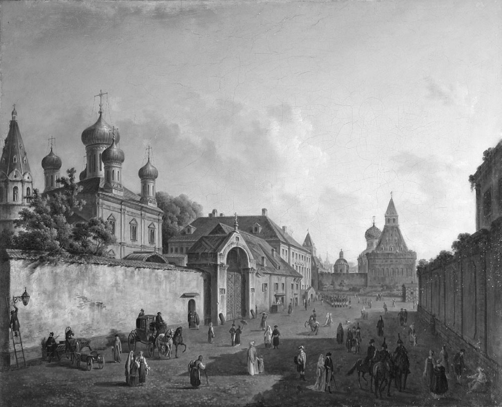 Москва. Вид на Лубянку и Владимирские ворота