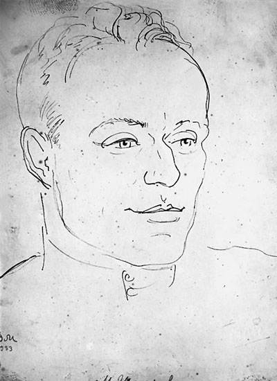 Портрет Шолохова